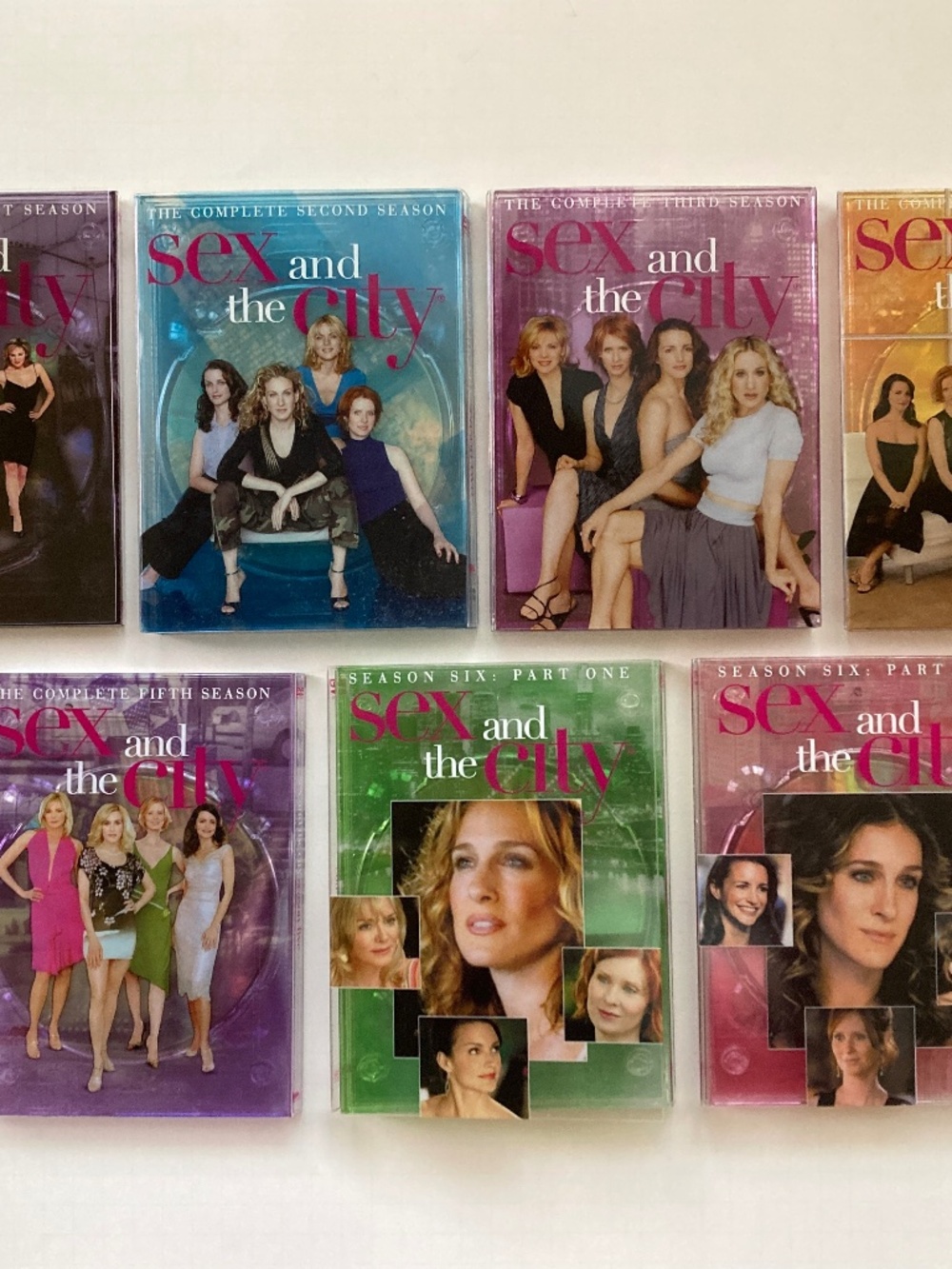 sex and the city Complete Series of 6 Seasons DVDs/INCLUDES 3 ALTERNATE ENDINGS!